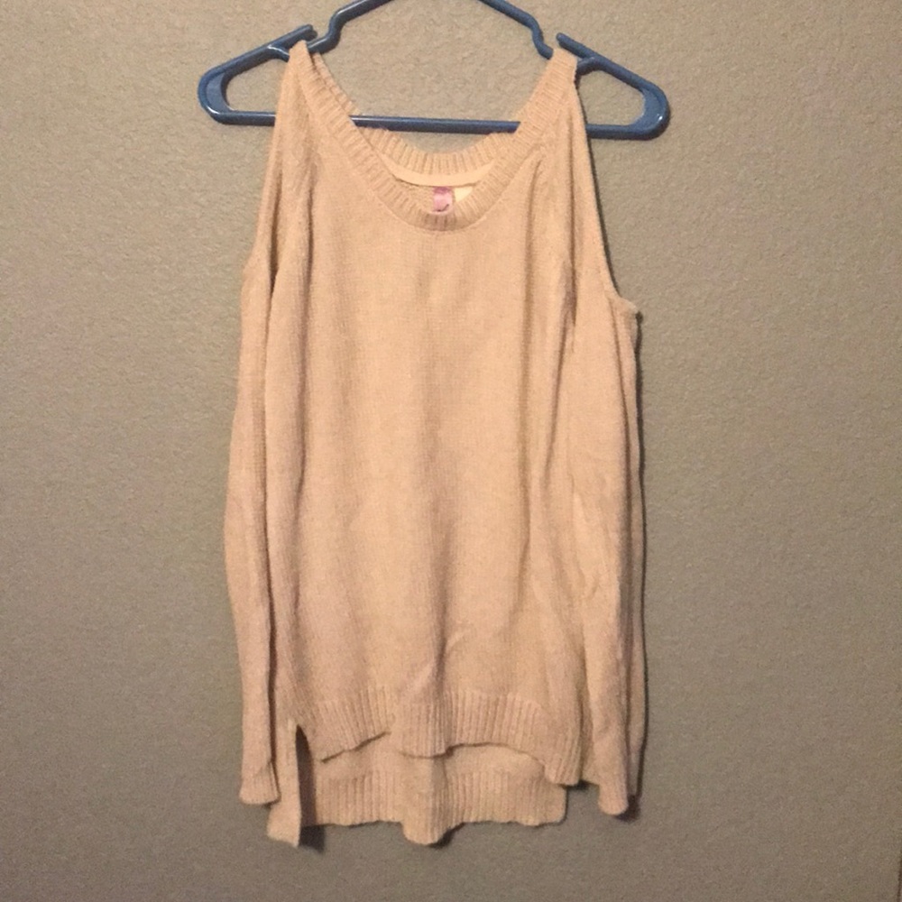 Cold Shoulder Sweater